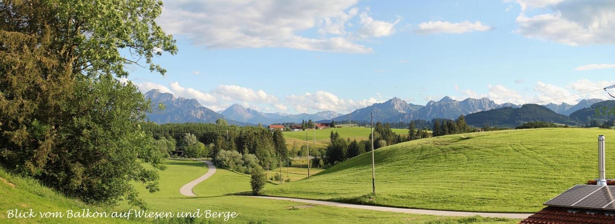 Ferienwohnung Nr 2, Neben Einem Bauernhof, Rosshaupten, Allgaeu Exterior photo